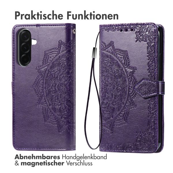 imoshion Mandala Klapphülle Samsung Galaxy A57 (5G) - Violett