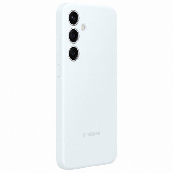 Samsung Original Silikon Cover Samsung Galaxy S24 Plus - White
