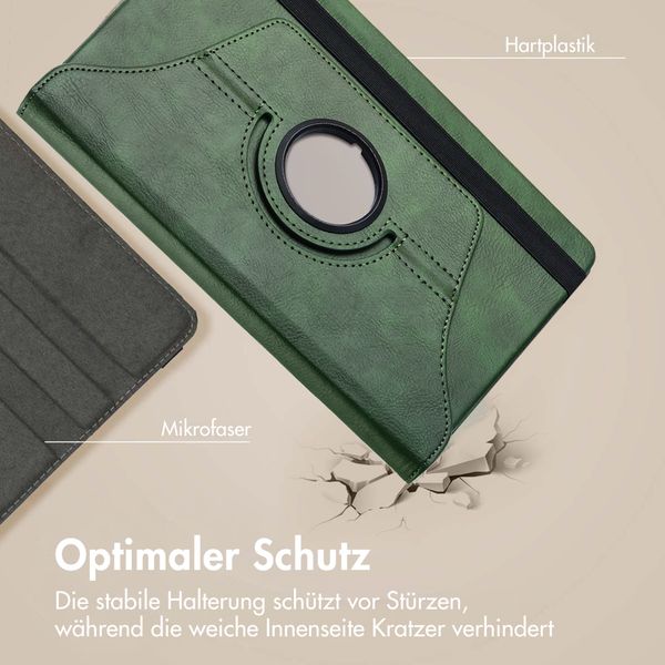 imoshion 360° drehbare Klapphülle Samsung Galaxy Tab A11 - Grün