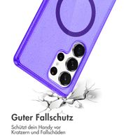 imoshion Sparkle Back Cover mit MagSafe für das Samsung Galaxy S25 Ultra - Violett