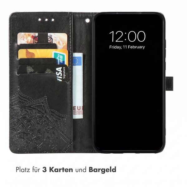 imoshion Mandala Klapphülle Samsung Galaxy A18 (4G) / A17 (4G/5G) - Schwarz