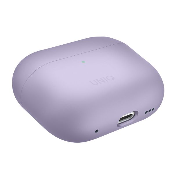 Uniq Lino Hybrid Liquid Silicone Case für Apple AirPods Pro 2 - Lilac Lavender