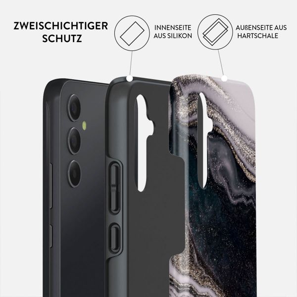 Burga Tough Back Cover für das Samsung Galaxy A34 (5G) - Magic Night