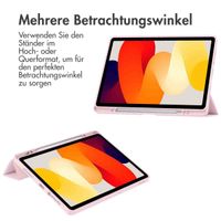 imoshion Trifold Hardcase Klapphülle Xiaomi Redmi Pad SE - Rosa