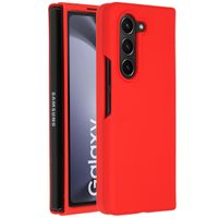 Accezz Liquid Silikoncase für das Samsung Galaxy Z Fold 5 - Rot