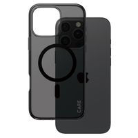 CARE by PanzerGlass Smokey Urban Combat Case MagSafe für das iPhone 16 Pro Max - Schwarz