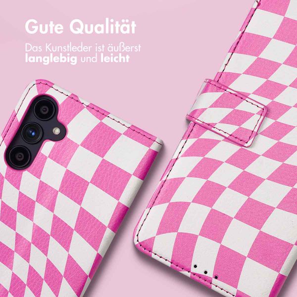 imoshion ﻿Design Klapphülle für das Samsung Galaxy A34 (5G) - Retro Pink