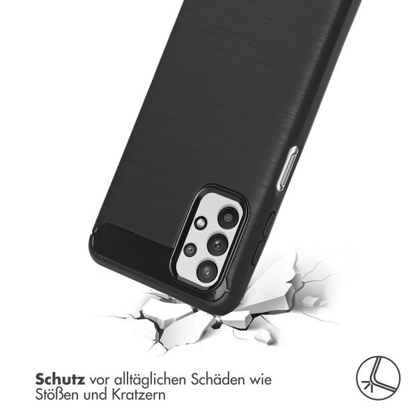 imoshion Brushed Back Cover für das Samsung Galaxy A32 (5G) - Schwarz