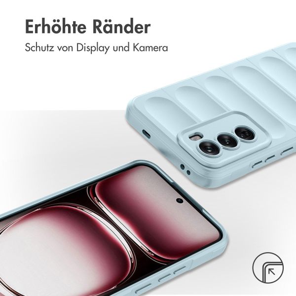 imoshion EasyGrip Back Cover für das Oppo Reno 12 Pro - Hellblau