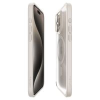 Spigen Ultra Hybrid Backcover MagSafe Apple iPhone 15 Pro Max - Frost Natural Titanium