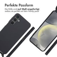 imoshion SilikonHülle mit Band Samsung Galaxy S24 FE - Schwarz