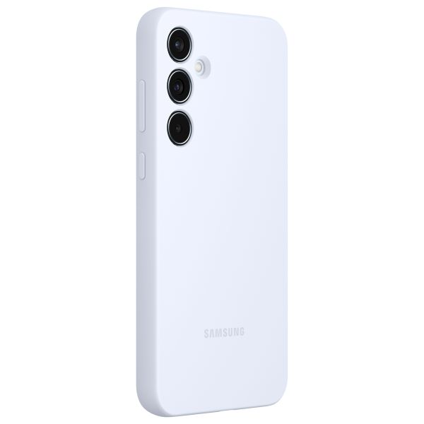 Samsung Original Silikon Cover Samsung Galaxy A55 - Light Blue