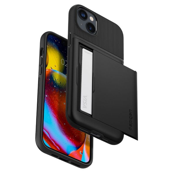 Spigen Slim Armor CS Case für das Apple iPhone 14 - Schwarz