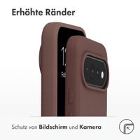 Accezz Liquid Silikoncase mit MagSafe Google Pixel 11 / 11 Pro / 10 / 10 Pro - New Tea Brown
