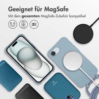 imoshion Color Backcover mit abnehmbarem Handykette und MagSafe Apple iPhone 16e - Ash Blue