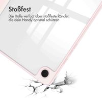 imoshion Trifold Hardcase Klapphülle Samsung Galaxy Tab A9 Plus - Rosa