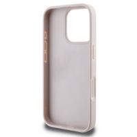 Guess Bottom Stripe 4G Back Cover Apple iPhone 16 Pro - Rosa