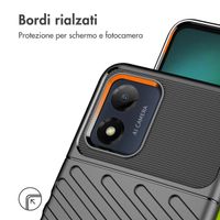 imoshion Thunder Backcover Motorola Moto E13 - Schwarz