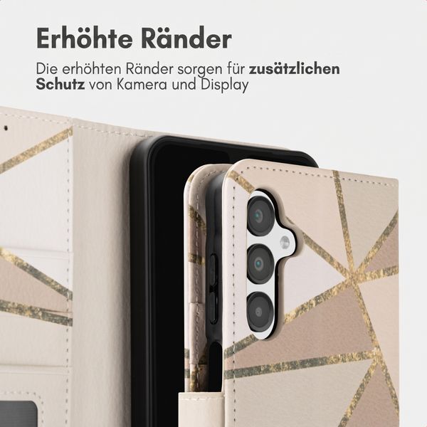 imoshion Design Klapphülle Samsung Galaxy A16 - Beige Graphic