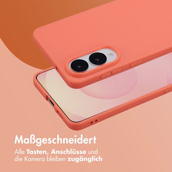 imoshion TPU Color Cover Samsung Galaxy S25 Edge - Apricot Crush Orange