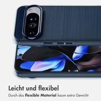 imoshion Brushed Back Cover Google Pixel 10 Pro - Dunkelblau