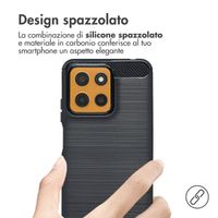 imoshion Brushed Back Cover Motorola Moto G15 / G15 Power - Schwarz