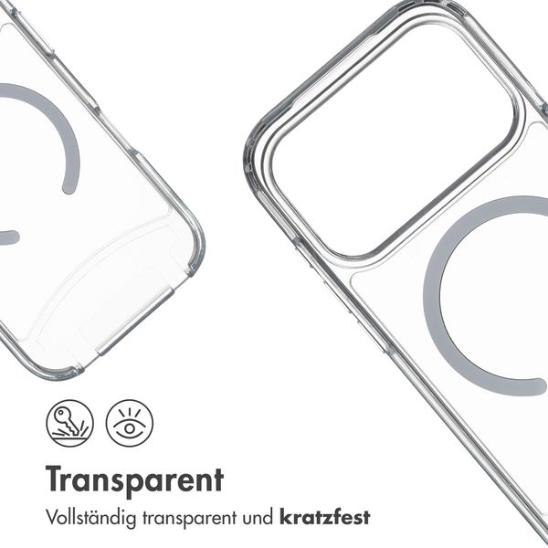 imoshion MagSafe Hülle mit abnehmbarem Band Apple iPhone 17 Pro - Transparent