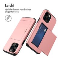 imoshion Backcover mit Kartenfach Apple iPhone 14 Pro - Rosé gold