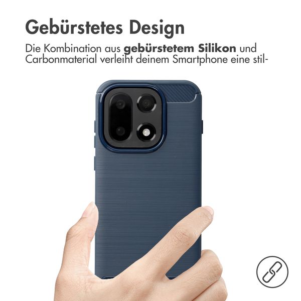 imoshion Brushed Back Cover OnePlus 15 - Dunkelblau