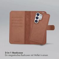 Selencia Olyn Abnehmbare Bookcase mit MagSafe Samsung Galaxy S26 Ultra - Braun