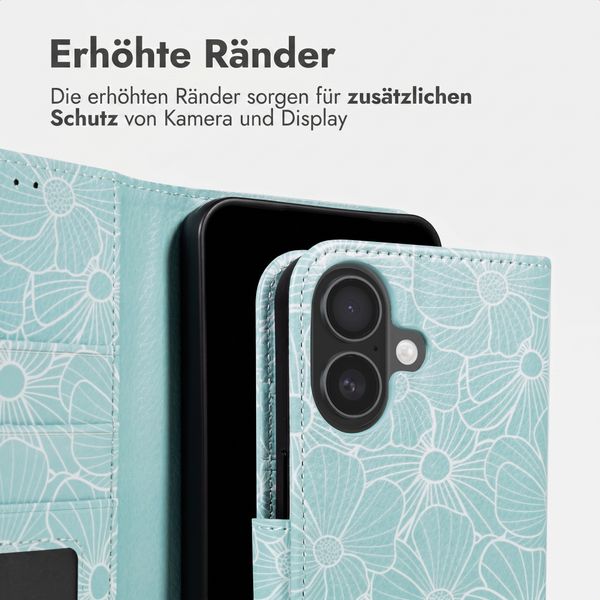 imoshion Design Klapphülle Apple iPhone 16 - Botanica