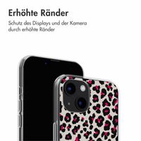 imoshion Design Hülle iPhone 13 - Leopard Pink