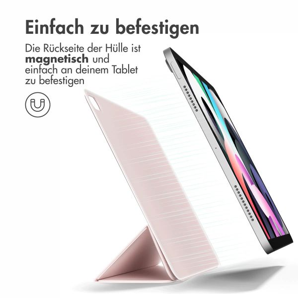 imoshion Magnetic Klapphülle für das iPad 10 (2022) 10.9 Zoll - Rosa