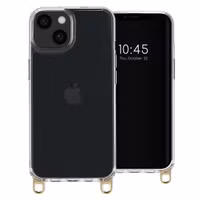 Selencia Back Cover mit abnehmbaren Haken für das Apple iPhone 13 - Transparent