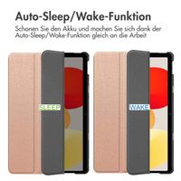 imoshion Trifold Klapphülle Xiaomi Redmi Pad SE - Rosé gold