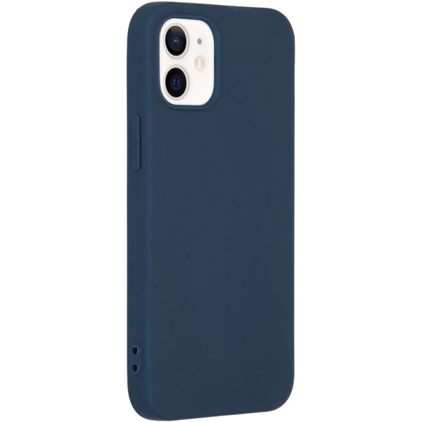 imoshion Color TPU Hülle für das Apple iPhone 12 Mini - Dunkelblau