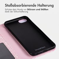 imoshion Design Klapphülle Apple iPhone SE (2022 / 2020) / 8 / 7 / 6(s) - Pink Bazaar Flowers