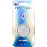 PopSockets Luxus PopGrip - Acetate Pearl White