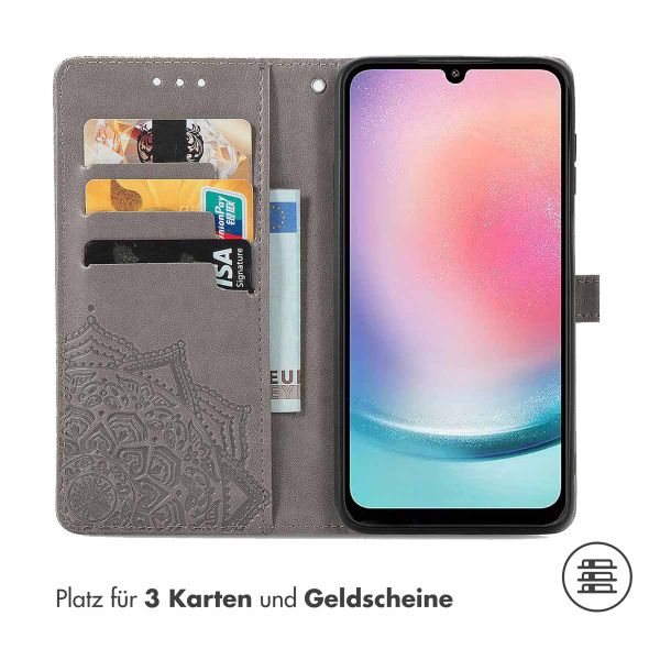 imoshion Mandala Klapphülle Samsung Galaxy A25 (5G) - Grau