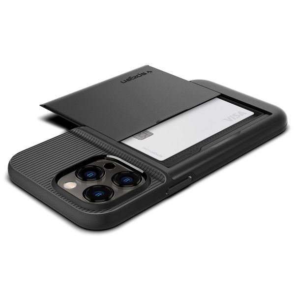 Spigen Slim Armor CS Case für das Apple iPhone 14 Pro - Schwarz
