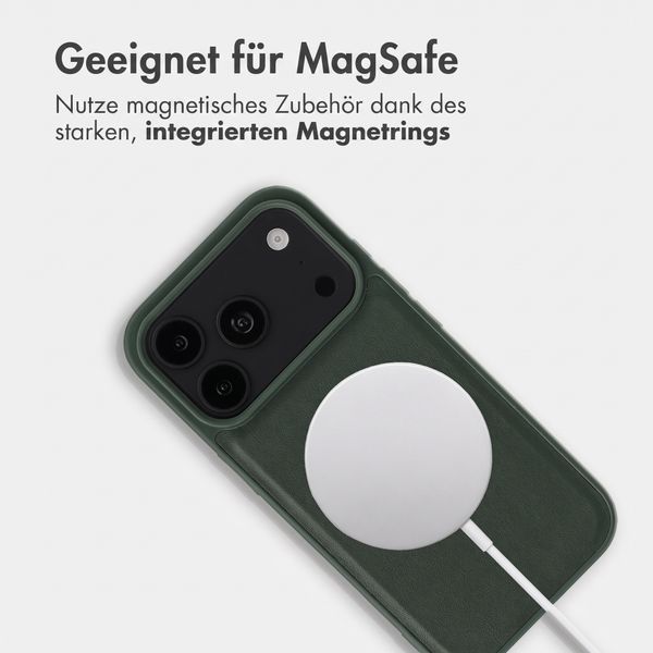 Accezz Backcover mit MagSafe Apple iPhone 18 Pro / 17 Pro - Grün