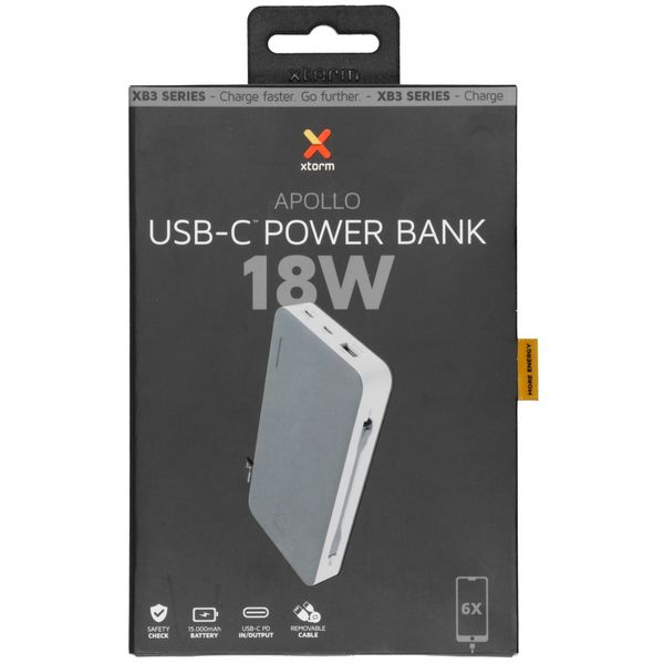 Xtorm XB3 Series - Apollo Powerbank - 15.000 mAh