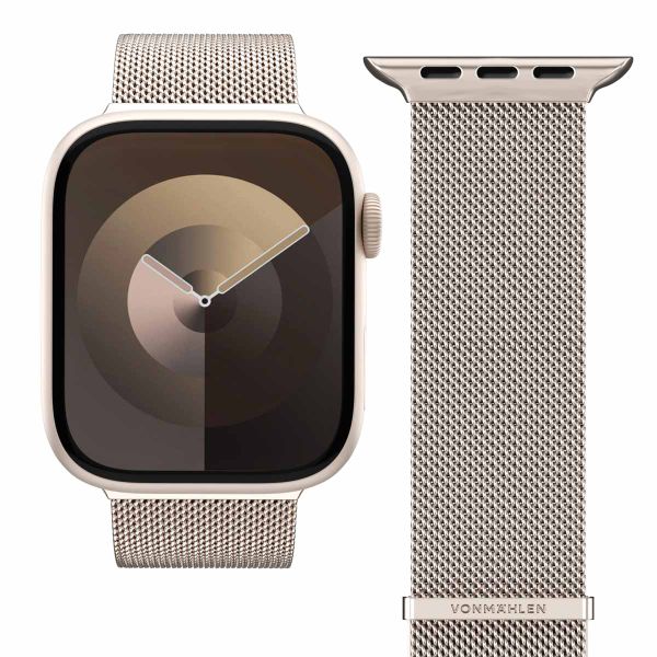 Vonmählen Milanese Loop 2 Armband für deine Apple Watch | 38/40/41/42 mm - Champagne