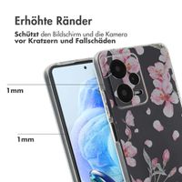imoshion Design Hülle Xiaomi Redmi Note 12 Pro (5G) - Blossom Watercolor