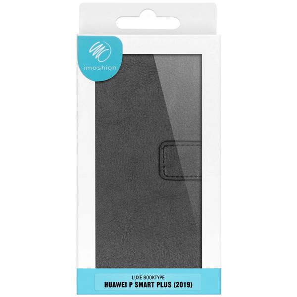 imoshion Luxuriöse Klapphülle Huawei P Smart Plus (2019) - Schwarz