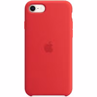 Apple Silikon-Case für das Apple iPhone SE (2022 / 2020) / 8 / 7 - Red