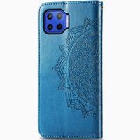 Mandala Klapphülle Motorola Moto G 5G Plus - Türkis