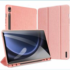 Dux Ducis Domo Klapphülle für das Samsung Galaxy Tab S9 FE - Rosa