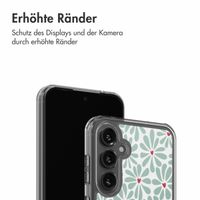 imoshion Design Hülle Samsung Galaxy S23 FE - Bloom Love Sage Green