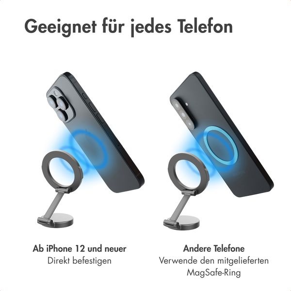 imoshion Handyhalterung für das Auto mit MagSafe - Armaturenbrett - Schwarz